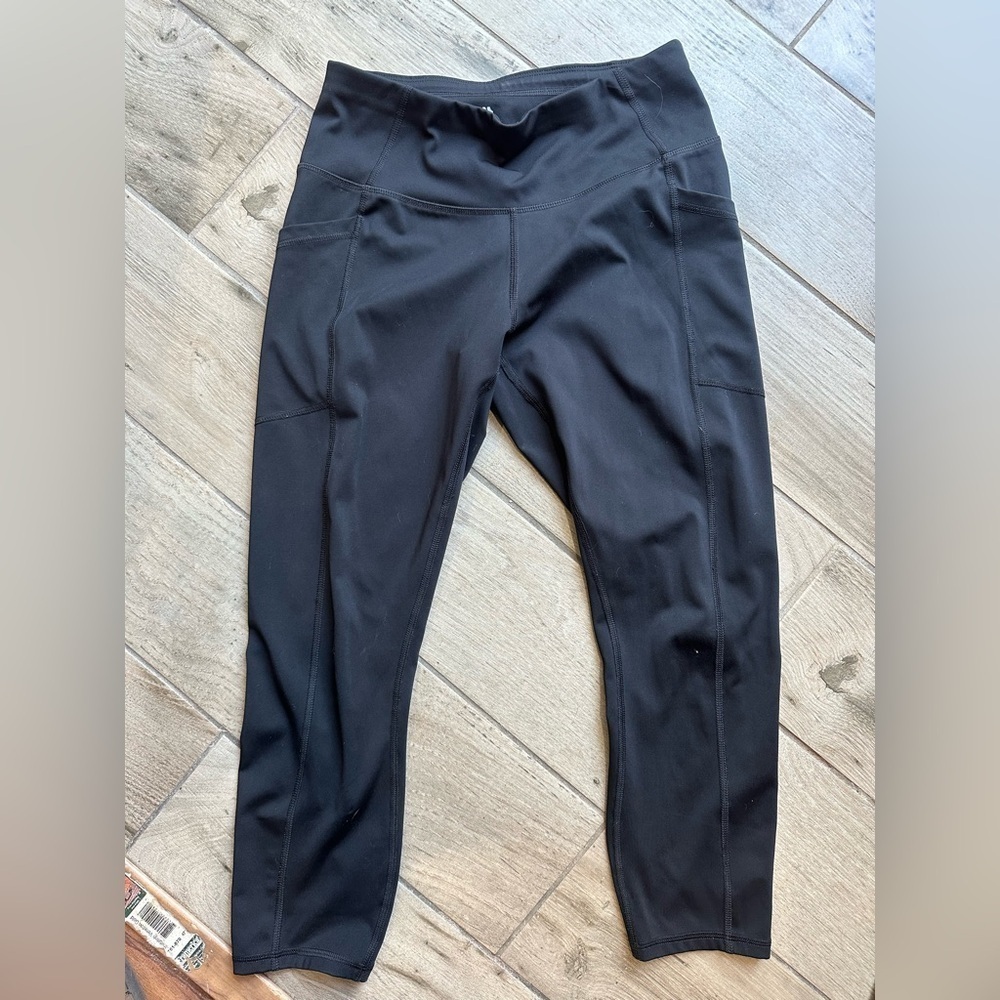 All in Motion Black Capris